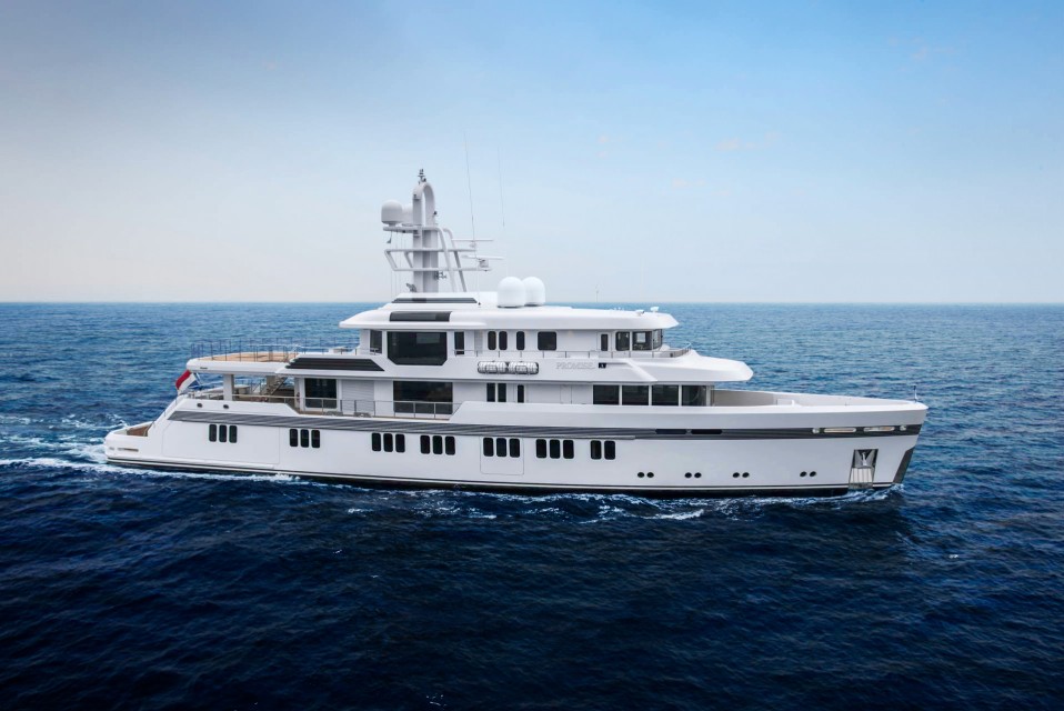 First ice-classed Feadship superyacht Promise delivered