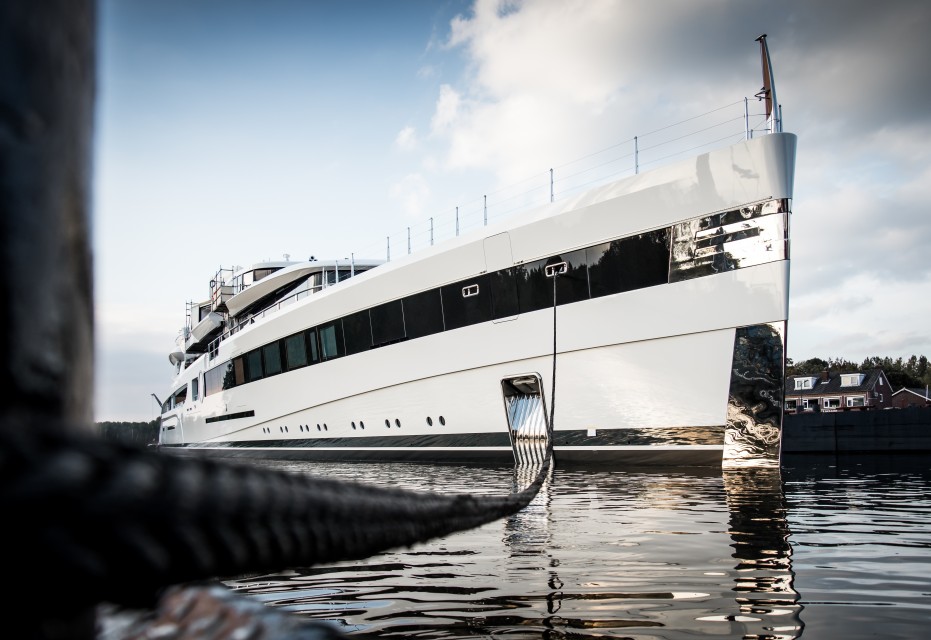 Feadship launches one of its biggest superyachts to date