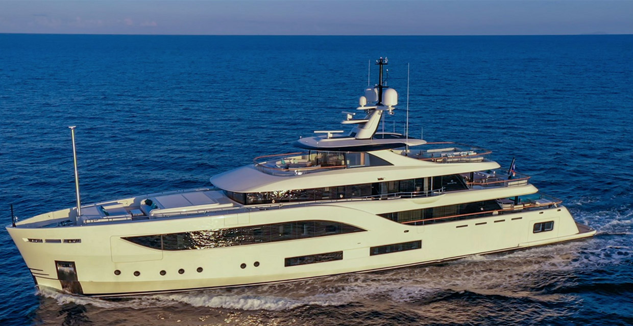 Baglietto's superyacht C now on the market