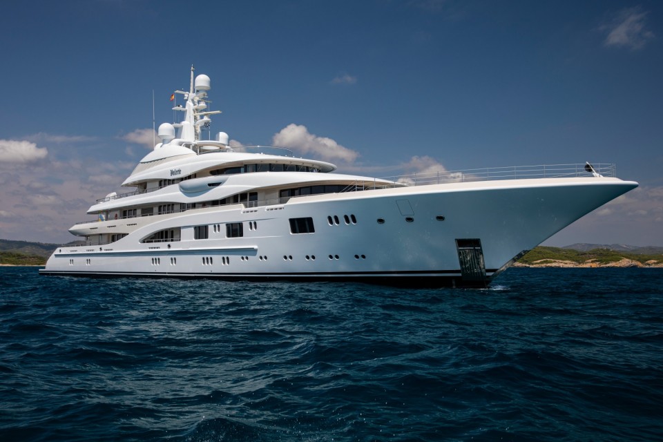 €10M price reduction on mega yacht Valerie