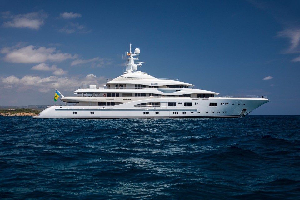 Megayacht Valerie in Monaco