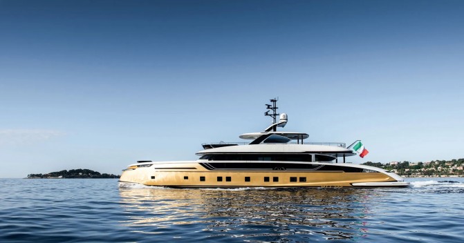 Stefania: On board Dynamiq's new 41m golden superyacht