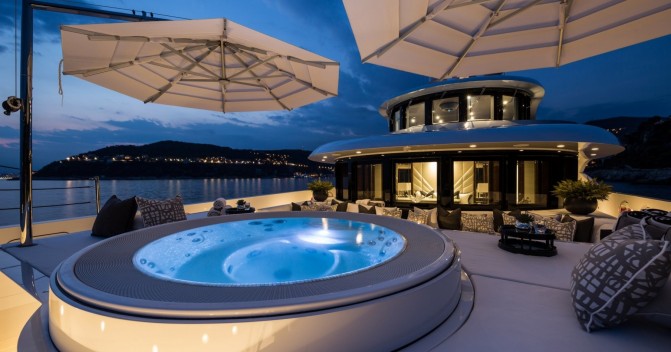 Overnight on a yacht