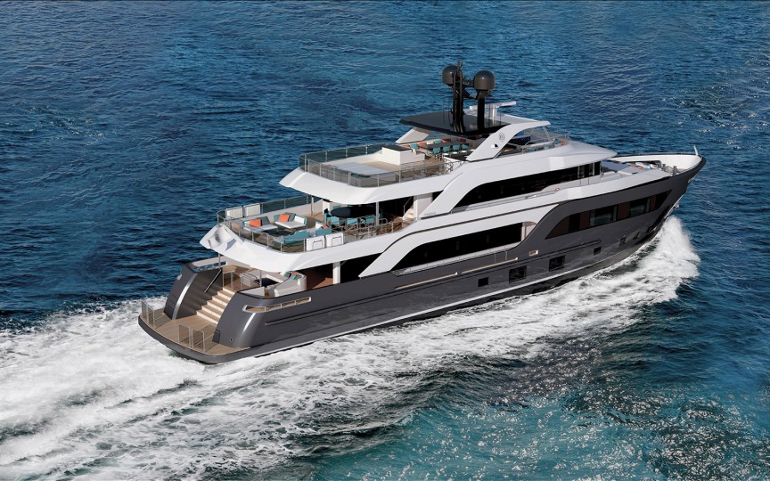 M/Y Acciaio 123’