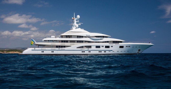 Megayacht Valerie in Monaco